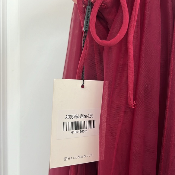 Wine Fairy Vibes Midi Dress